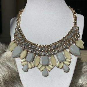 Diamond & Stone Necklace